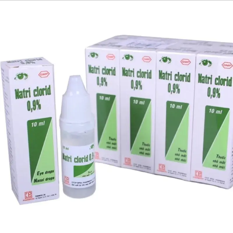 Nước muối sinh lý Natri clorid Lốc 10 chai 5