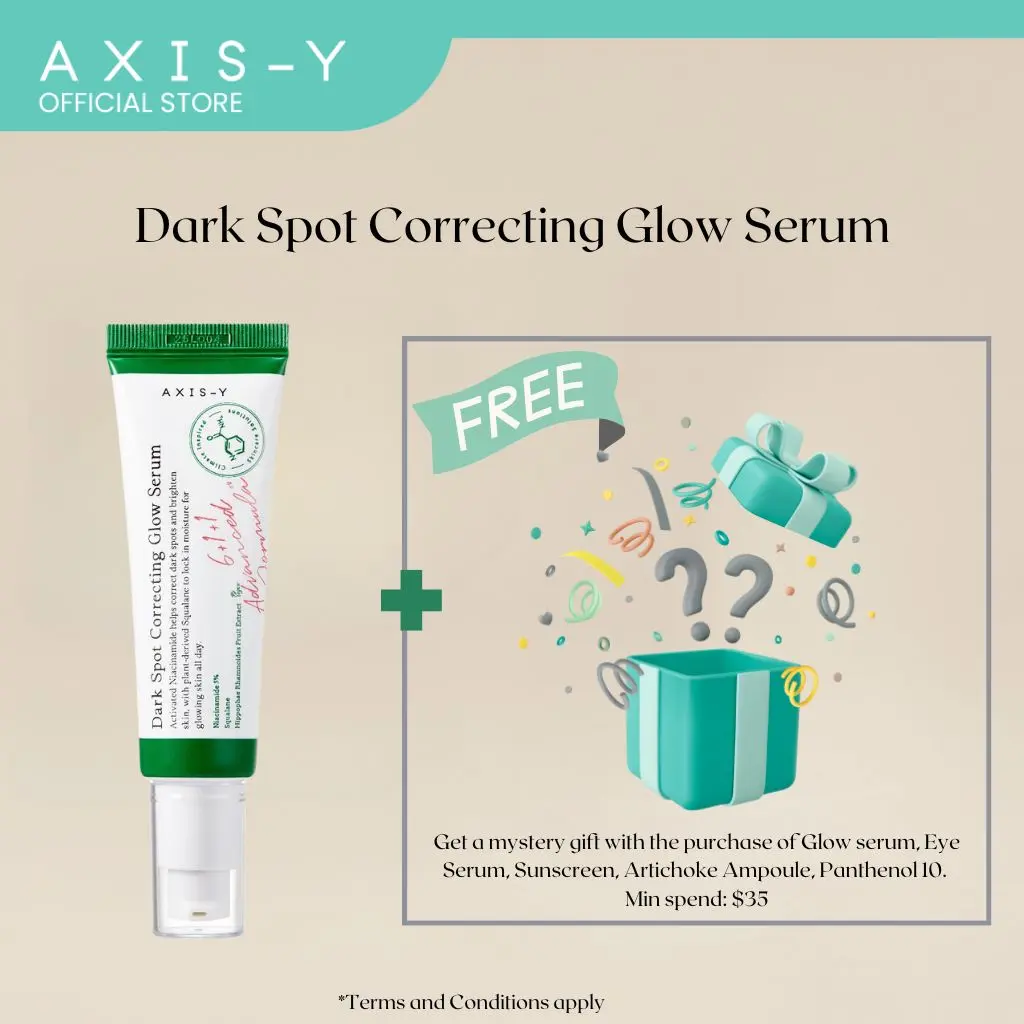 AXIS-Y Dark Spot Correcting Glow Serum - Skin Repair Serum for brightening and hyperpigmentation | Skincare