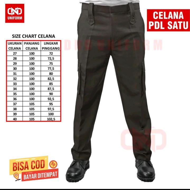 DND UNIFORM 2 - CELANA KERJA LAPANGAN (PDL) SATU KANCING TERBUKA BAHAN GAIA NEO PREMIUM DND UNIFORM 2 - CELANA KERJA LAPANGAN (PDL) SATU KANCING TERBUKA BAHAN GAIA NEO PREMIUM