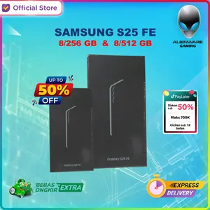 Samsung Galaxy S25 FE 5G 12/256GB 12GB 256GB AI Smartphone Garansi Resmi Indonesia