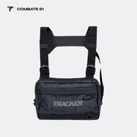 Gambar Chest Bag Pria Tracker  Combate 0.1 - Hitam dari TRACKER ID_NEW Kab. Bandung 1 Tokopedia