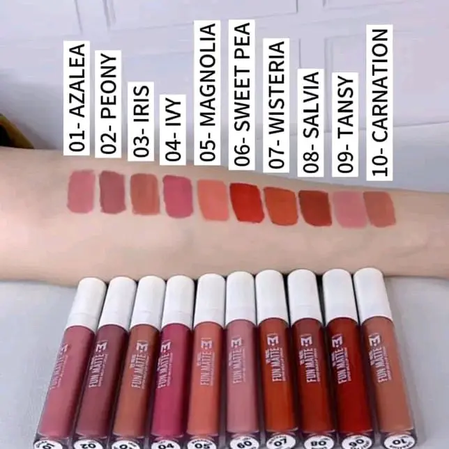 Fun Matte Lippe Cream - Fun Matte Transferproof