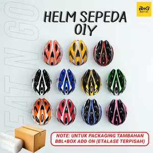 Helm Sepeda 01Y Cycling Helmet Pelindung Kepala Dewasa Unisex