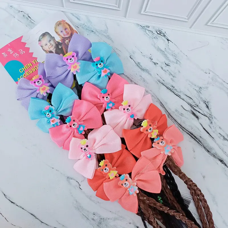 2pc/Set Jepitan Pita Wig Anak KepangTerbaru Gaya Korea Import 3