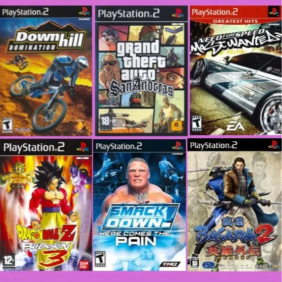 FLASHDISK GAME PS2 UNTUK PC ATAU LAPTOP 64GB DENGAN EMULATOR PS2 0