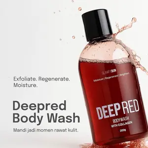 Deep Red Bodywash Glawfyskin