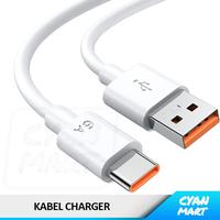 Gambar Kabel Data Charger USB Tipe C 6A Fast Charging USB Type-C Cable Universal - 1 Meter dari CyanMart Kota Administrasi Jakarta Barat 2 Tokopedia