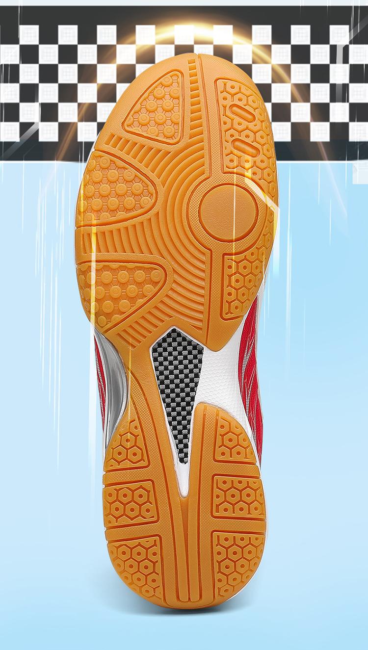 Product Introduction of New Arrival FrenulumTennis Shoes Badminton Shoes EVA Rubber Anti-Slip Outsole Sports Training Pickleball Shoes 4
