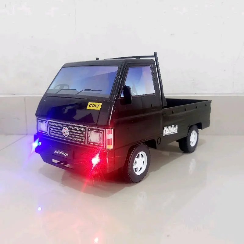 MAINAN MOBIL REMOTE CONTROL RC PICKUP L300 MUSIK TELOLET LAMPU BATRAI CAS RC PICKUP Toys 3