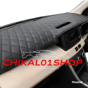 Alas Dasbord Mobil CALYA DAN SIGRA thn 2016-2025 Bahan Kulit Syntetic Berkualitas Fit Dashboard Luxury Meredam Pantulan Sinar Matahari Melindungi Dashboard dari Kekusaman