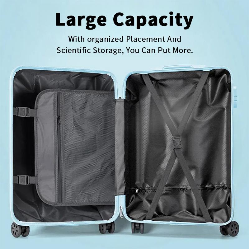 Product Introduction of 20/24 Inch Luggage Carry Explosion-proof Zipper And  Combination Lock Lightweight Resist-wear Fashion Travel Suitcase 17