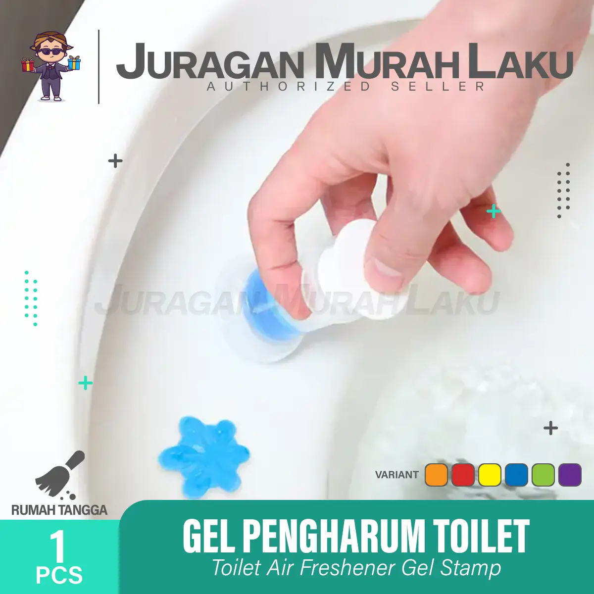 Gel pewangi toilet wc gel penghilang bau toilet serbaguna
