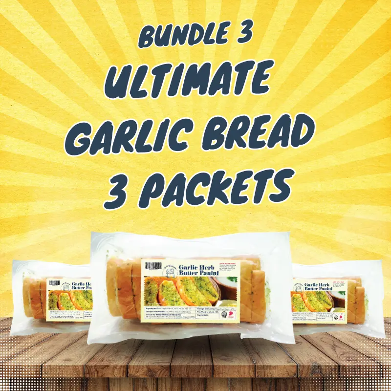 Deli Warisan Garlic Bread Bundle of 3 [Frozen]