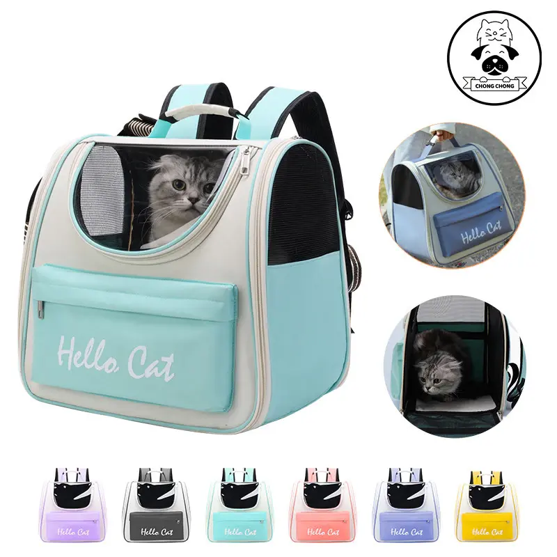 ChongChong - Tas Ransel Hewan Peliharaan Tas Kucing Hello Cat M37 Pet Travel Bag