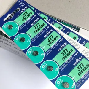 Baterai jam tangan Murata 377 SR626SW AG4 LR66