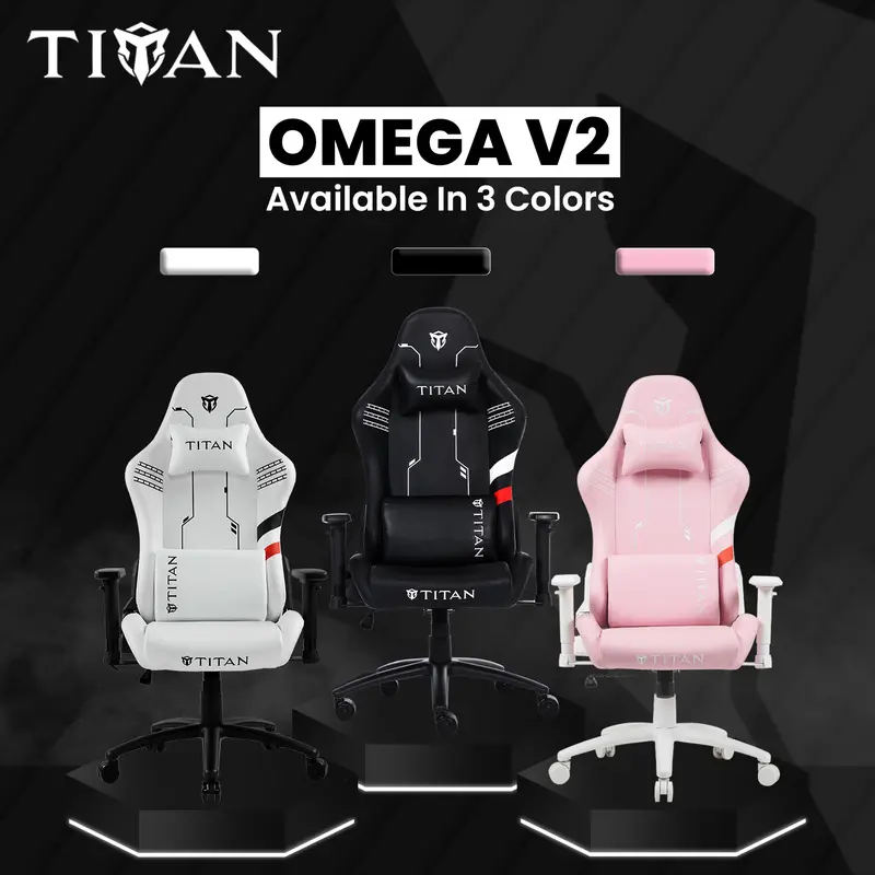 TITAN Omega V2 Series Premium Quality Seat Kursi Gaming Chair Furniture 0