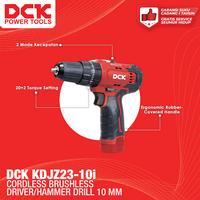 Gambar DCK Cordless Brushless Impact Driver / Hammer Drill 10mm / Mesin Bor Tembok Baterai KDJZ23-10i dari DCK Power Tools Indonesia Kota Administrasi Jakarta Barat 4 Tokopedia