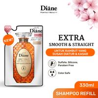 Gambar Moist Diane EXTRA SMOOTH & STRAIGHT Shampoo REFILL 330ml dari Era Official Store Kota Administrasi Jakarta Barat 1 Tokopedia