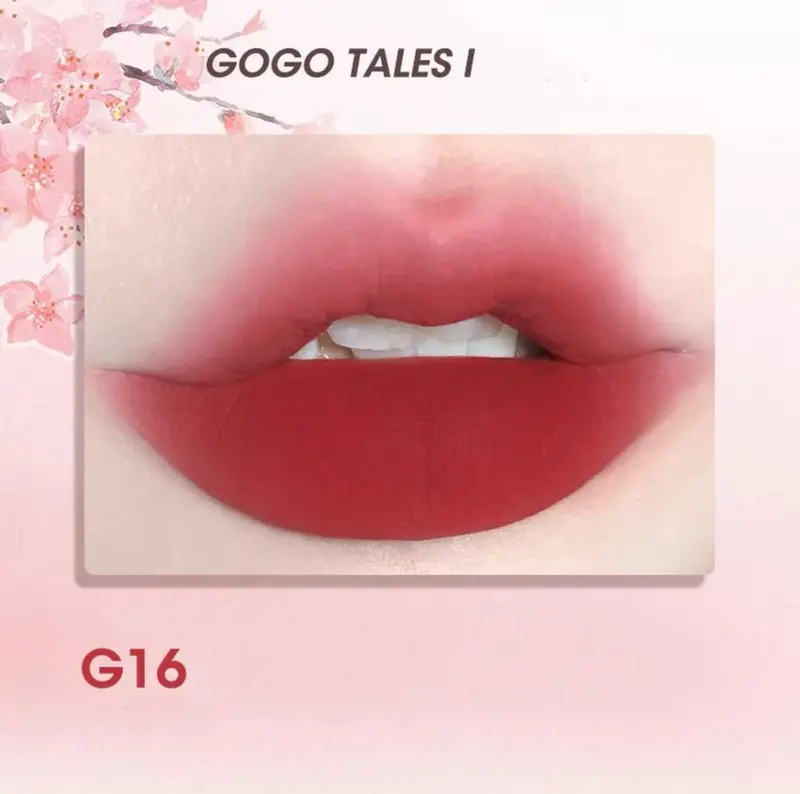 Gogo Tales After Glow Thin Mud-Like Lip Cream Melembutkan 5