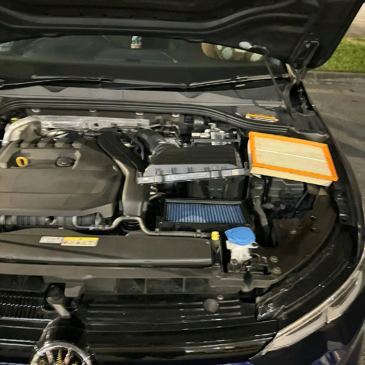 Jetex Performance Drop In Air Filter for Volkswagen Golf MK 8  1.5T  TUV Proven High Flow, Washable and Reusable