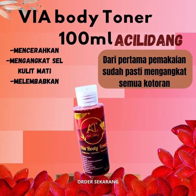 V1A BODY TONER Acilidang Mencerahkan