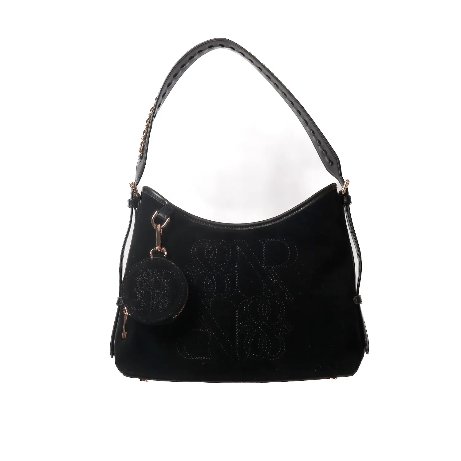 BLACK (STRAP PU & CHAIN)