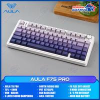 Gambar Aula F75 - 75% Compact - 3 Mode - Gasket Mount - RGB - PBT Keycap - Mechanical Keyboard - LIGHT BLUE dari Rumah Gamings Kota Administrasi Jakarta Barat 4 Tokopedia