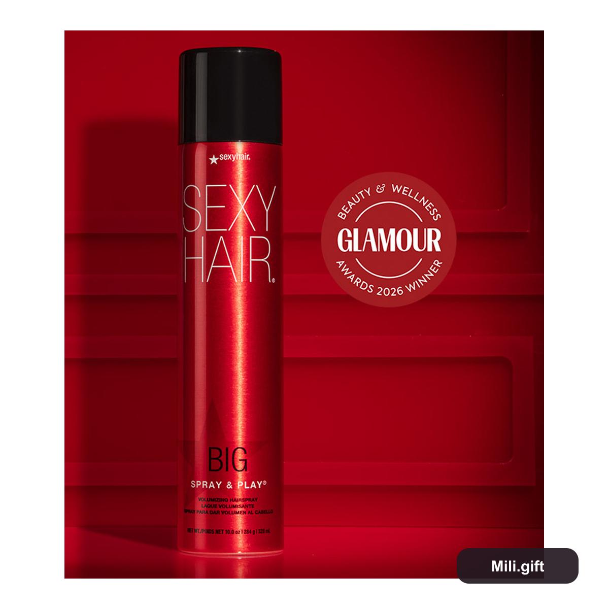Tạo Kiểu Tóc Sexy Hair Big Spray & Play Volumizing Hairspray 10 oz / 284 g