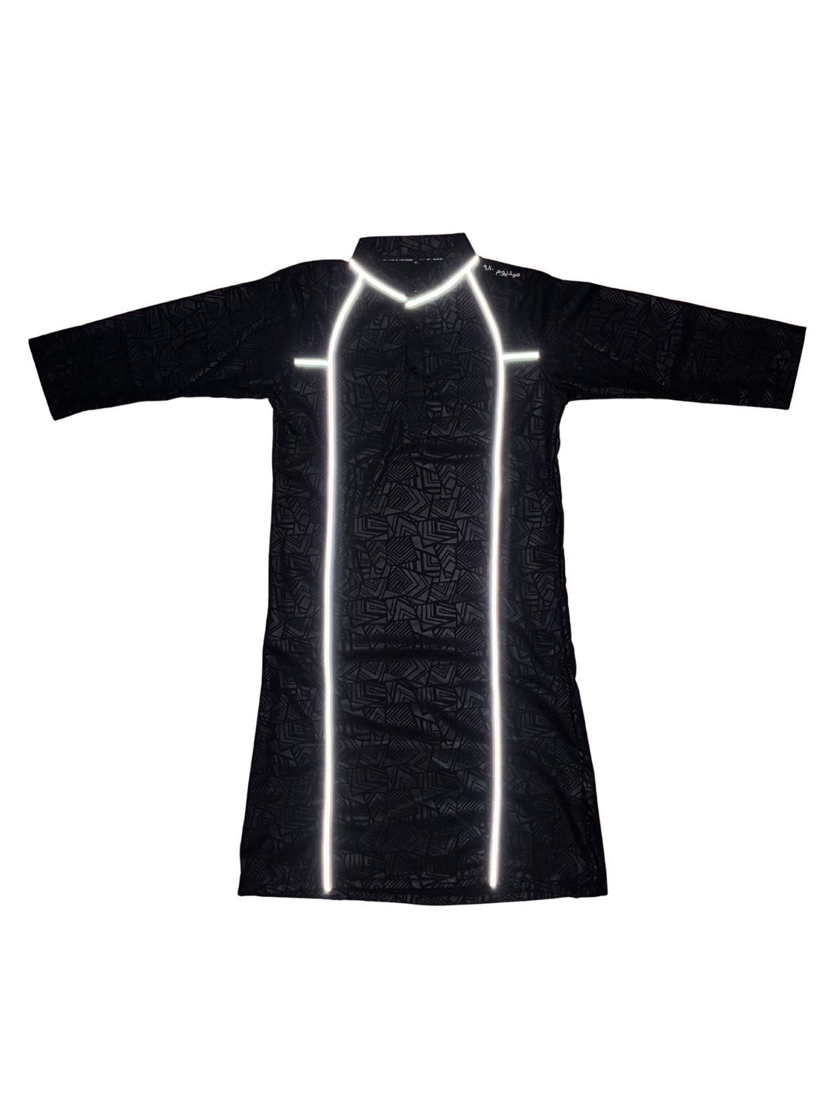 Jubah Gamis Anak Terbaru Motip Embos Strip Reflektip/Menyala Anak Usia 4-15 Tahun Premium Medium Jubah Gamis Anak Terbaru Motip Embos Strip Reflektip/Menyala Anak Usia 4-15 Tahun Premium Medium