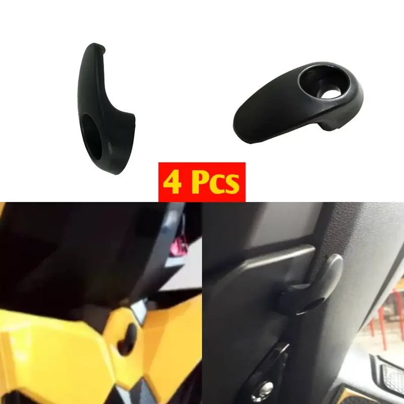 (4pcs) Hook Luggage Gantungan Cantolan Barang All Motor Matic Honda Beat Vario Scoppy Kait Gantung Plastik 0