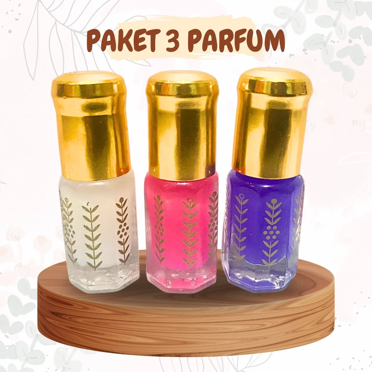 3Pcs Deodoran Kewanitaan V 3ml Pink Putih Ungu Saudi Arabia Feminine