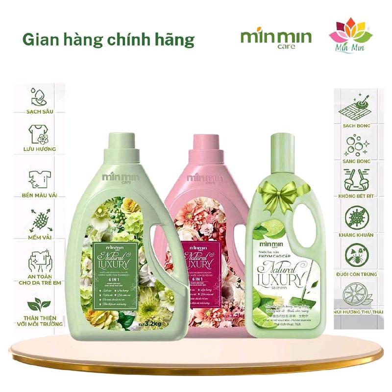  NƯỚC GIẶT XẢ ENZYM SINH HỌC CAO CẤP 6 IN 1 Làm Sạch hương nước hoa 