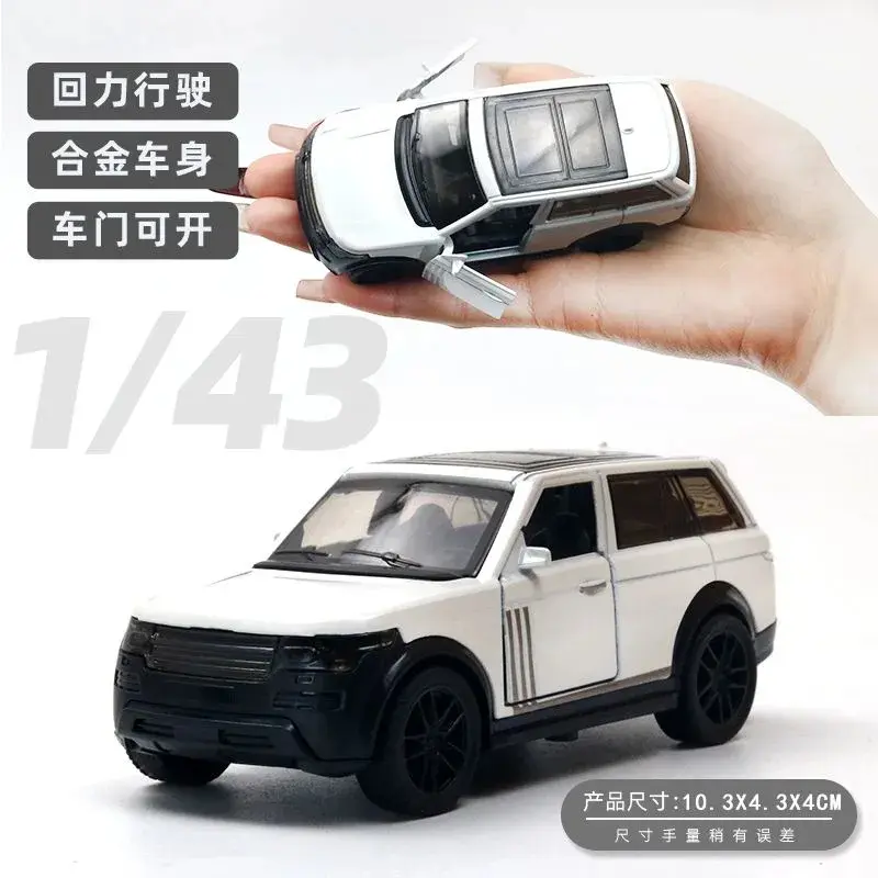 MAINAN Diecast 1:43 Mobil JEEP OFF ROAD 4x4 RUBICON G-800 BMW RANGE ROVER SUV Series Mainan Anak Miniatur Mobil 8
