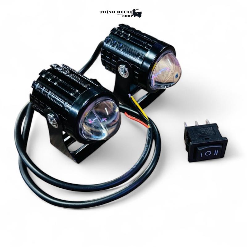  Cặp đèn trợ sáng bi cầu Mini gắn các dòng xe 