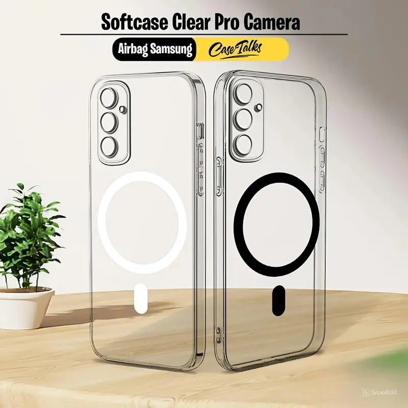 DY-2831 Softcase Airbag clear bening (Clear 13) Samsung A55 A54 A35 A13 A14 A15 A05 A05S A52 A25 SOFTCASE SILICON 0