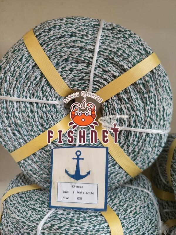 Product Introduction of tali rawai 3mm kp rope （220meter） 3