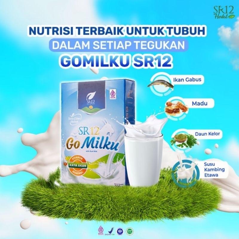 Go Milku SR12 Susu Kambing Etawa Premium 600gr Tanpa Gula kesehatan 1
