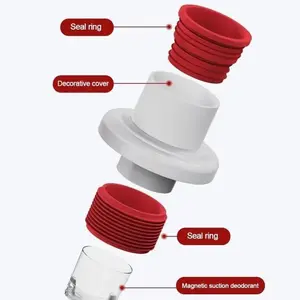 Ht - Konektor Pipa Pembuangan Wastafel Dapur Lubang Sink Anti Bau Floor Drain 5070 Terlaris