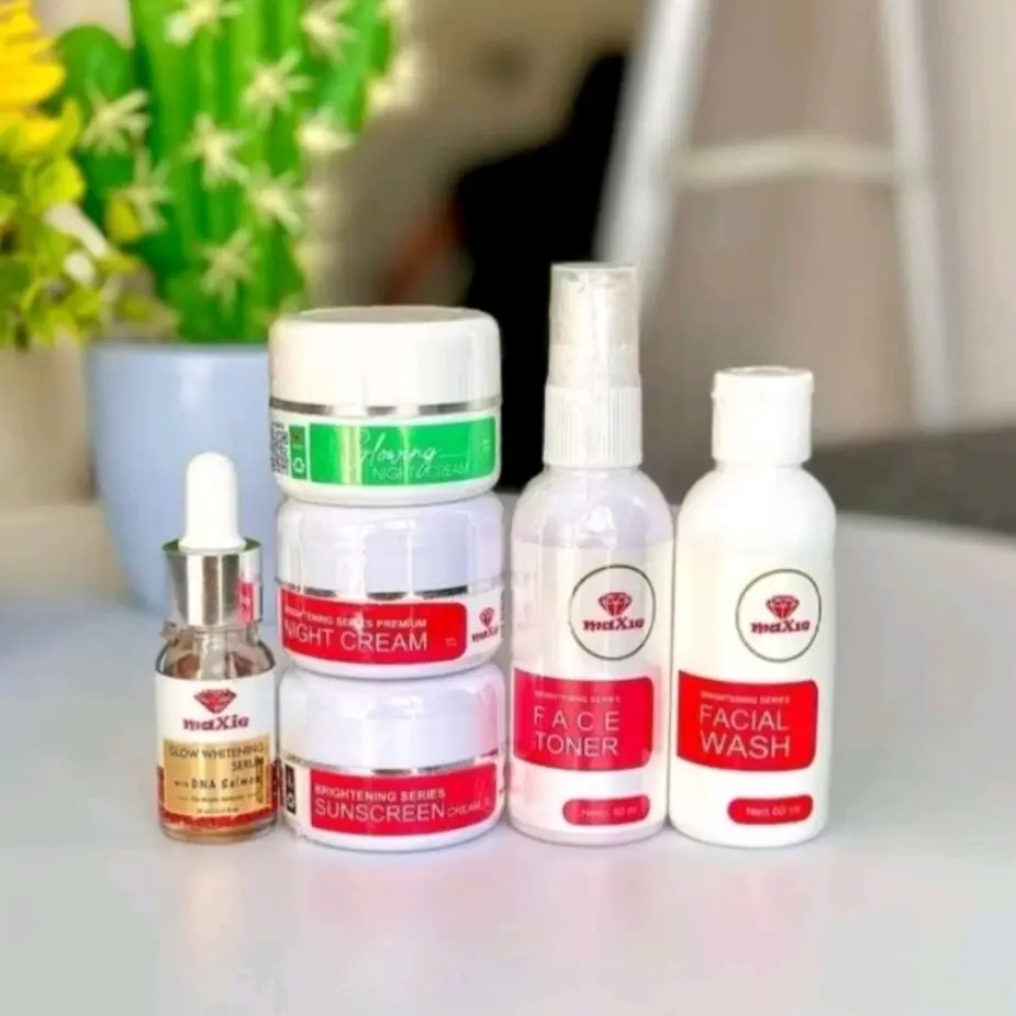 6 IN 1 Maxie skincare paket lengkap anti flek 100% original