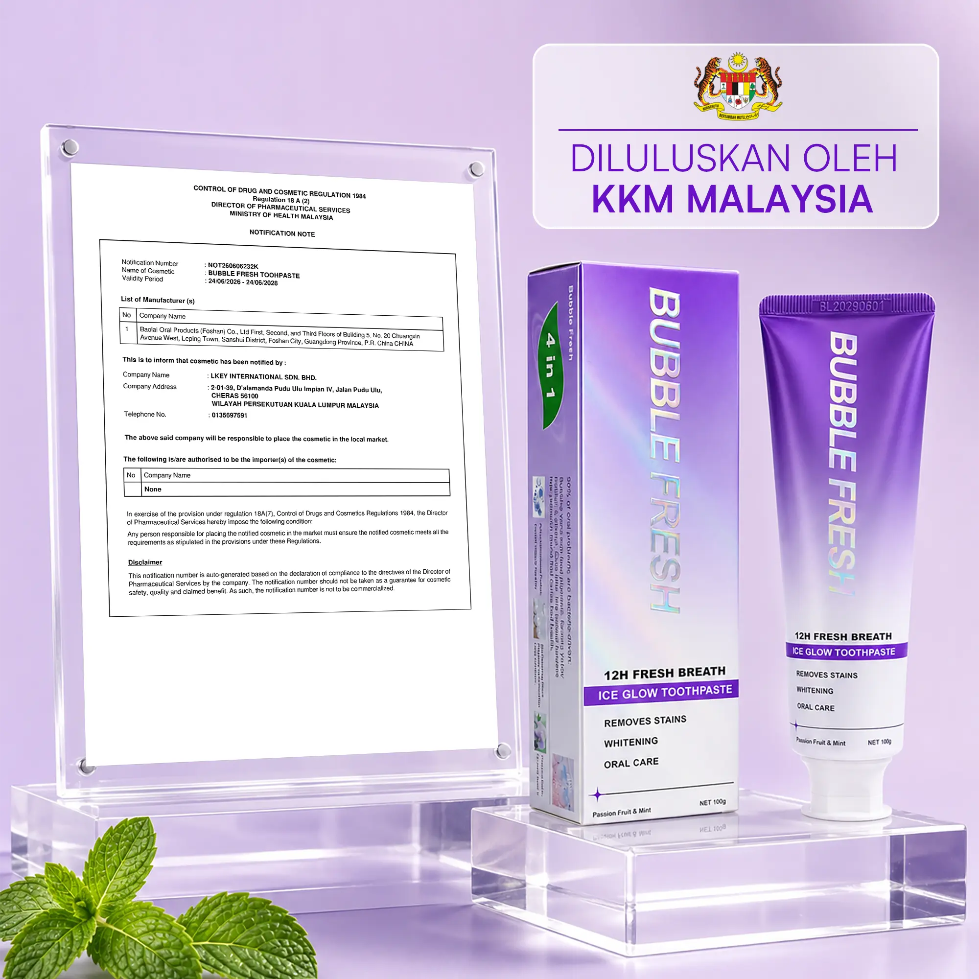 Bubble Fresh Toothpaste 2
