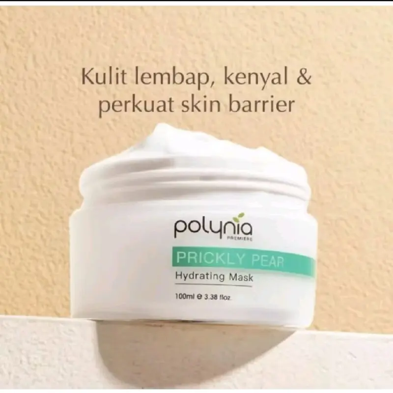 POLYNIA |Pomegrante revitalizing botox mask | Orange Brightening | pickly pear Hydrating | shiconix soothing mask 5