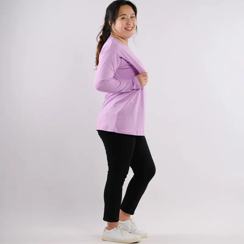 (JUMBO) Kaos menyusui / Baju menyusui Simpanse Combed 1