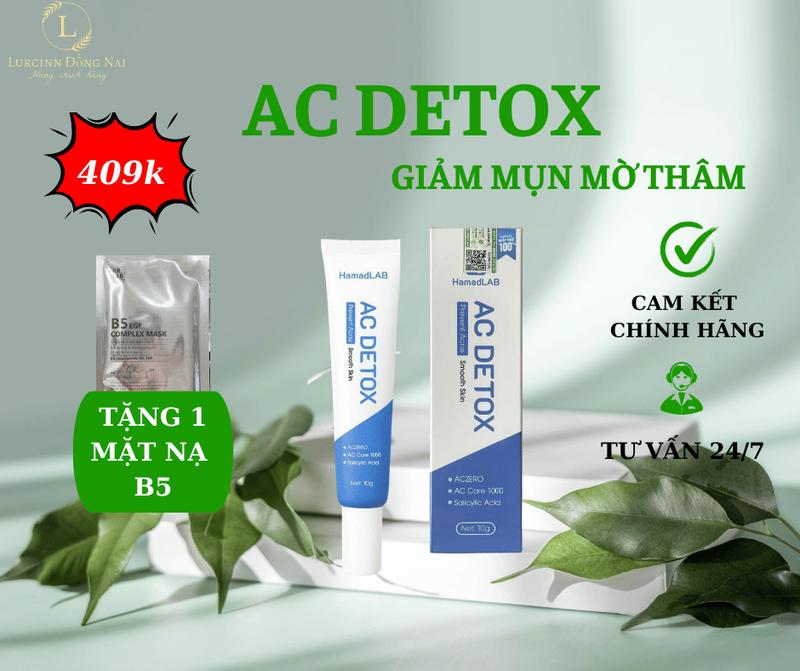  Serum Mụn Lurcinn AC Detox HamadLAB- Giảm Mụn Mờ Thâm 