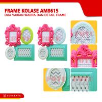 Gambar Pigura Bingkai Frame Foto Kolase Multi Photo AM8615 Biru Dinding Hijau Plastik Kaca - Biru Muda dari Foyu Photo Kota Surabaya 3 Tokopedia