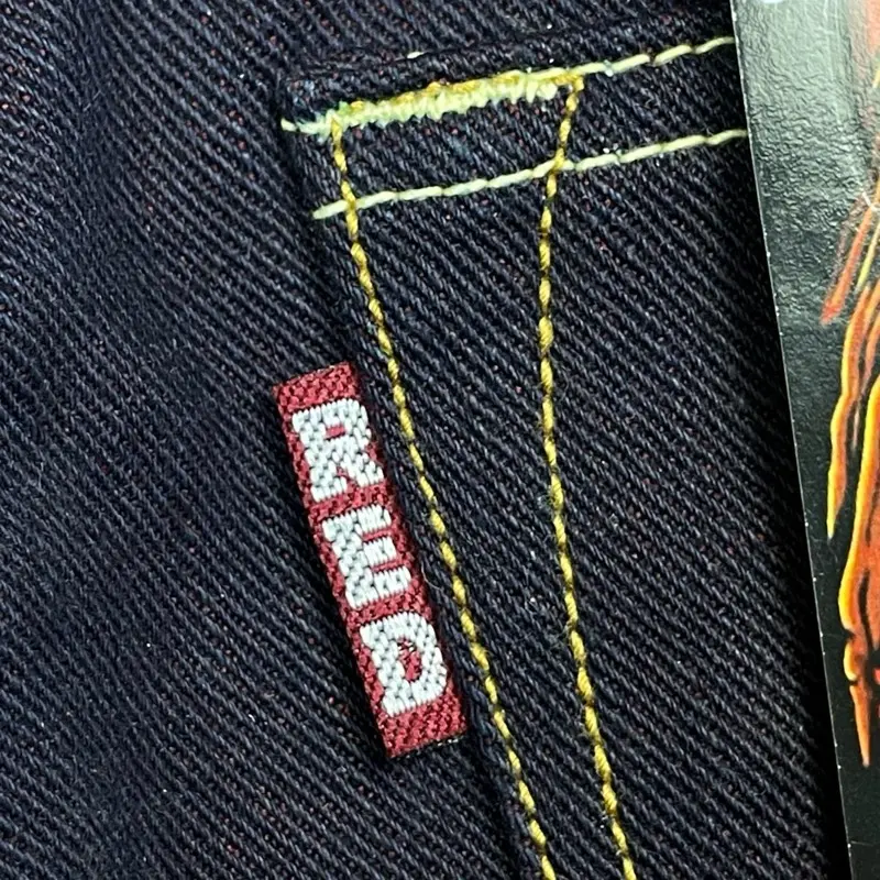 RED DENIM - Art VERMITHOR 15,5Oz Sanforized Accent Selvedge Original 4