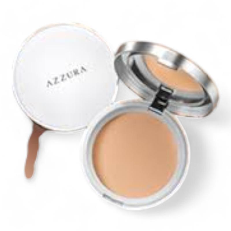 AZZURA Loose Powder 02 NATURAL Bedak Tabur Fresh Look Wajah Compact 6