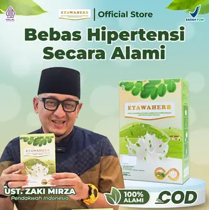 Etawaherb Original 1 BOX - Susu Kambing Etawa & Daun Kelor Herbal | Membantu Menurunkan Tekanan Darah Tinggi, Menjaga Tensi Stabil, Melancarkan Peredaran Darah, Aman untuk Hipertensi & Jantung, Bisa COD, BPOM Halal
