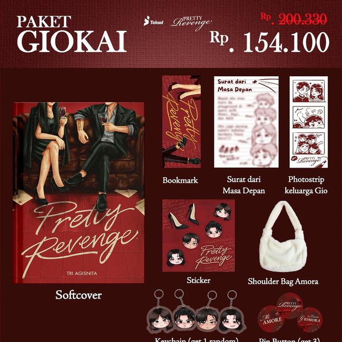 Gambar Buku Novel Pretty Revenge - Tekad - Bumi Fiksi dari BumifiksiJakarta_NEW Kota Administrasi Jakarta Selatan 4 Tokopedia