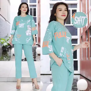 VALENTFASHION88 Setelan Wanita Jumbo PP Bare LD120