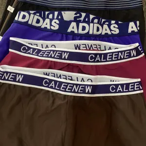 PAKET 6 PCS Celana Dalam Pria Boxer Ice Silk Yang Lagi Viral spandex nyaman lembut Katun Sport Hitam Karet Motif Mix Cowok Dewasa Pendek priamurah Sempak